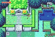 une photo d'Ã©cran de The Legend of Zelda - The Minish Cap sur Nintendo Game Boy Advance